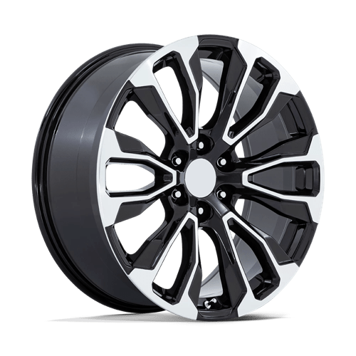 Performance Replicas 211BM-2415831 PR211 24X10 6X5.5 G-BLK MACH-FC 31MM - Truck Part Superstore