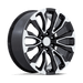 Performance Replicas 211BM-2415831 PR211 24X10 6X5.5 G-BLK MACH-FC 31MM - Truck Part Superstore