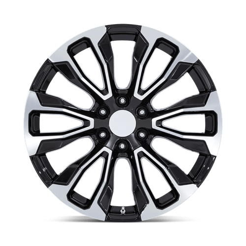Performance Replicas 211BM-2415831 PR211 24X10 6X5.5 G-BLK MACH-FC 31MM - Truck Part Superstore