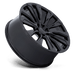 Performance Replicas 211GB-2415831 PR211 24X10 6X5.5 G-BLK 31MM - Truck Part Superstore