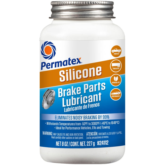 PERMATEX 24112 Silicone Brake Lube 8 Ounce