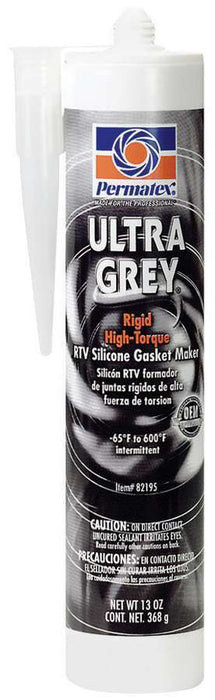 PERMATEX 82195 Ultra Grey Silicone 13oz Cartridge
