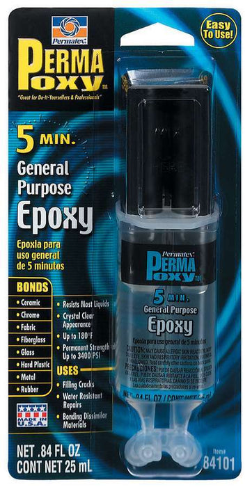 PERMATEX 84101 Quick Set Epoxy