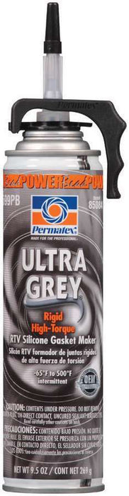 PERMATEX 85084 Powerbead Ultra Grey RTV Silicone 9.5oz