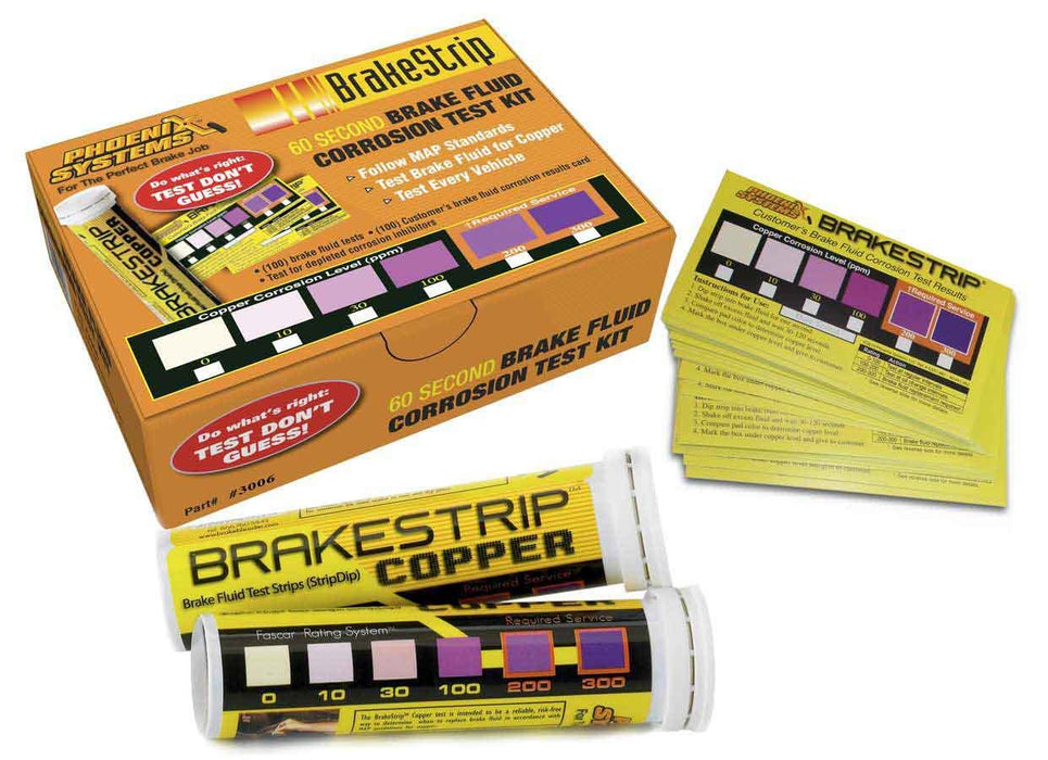 PHOENIX SYSTEMS 3006-B BrakeStrip Fluid Test Kit