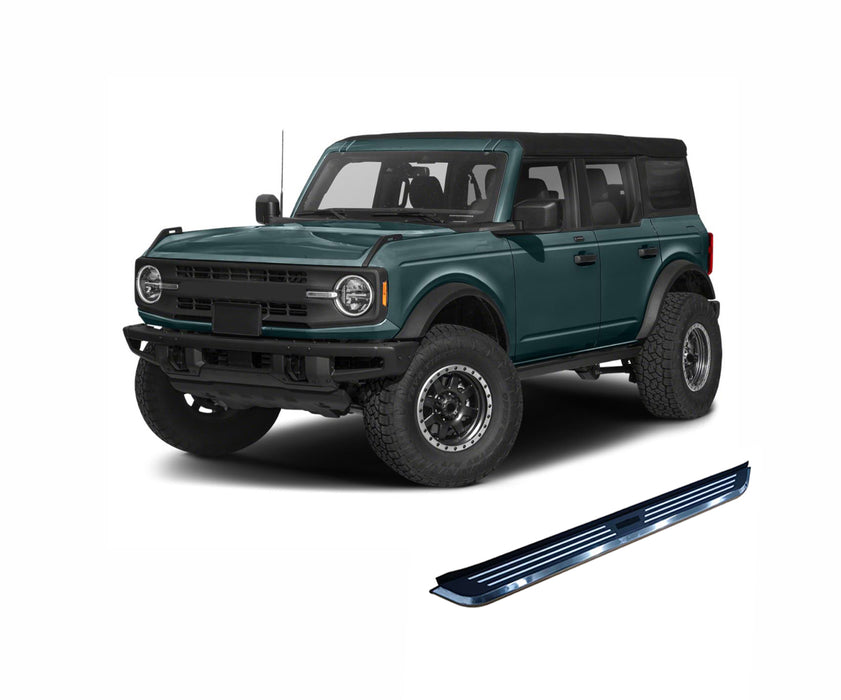 Black Horse Off Road PIF1273 Black & Silver Aluminum - Truck Part Superstore
