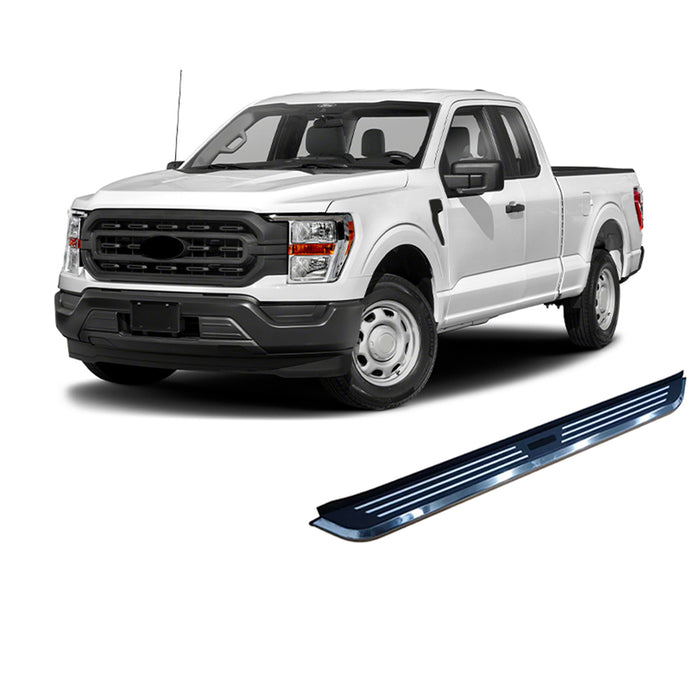 Black Horse Off Road PIF279 Black & Silver Aluminum - Truck Part Superstore
