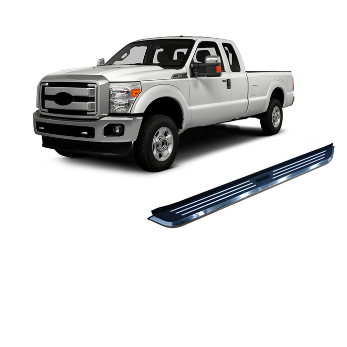 Black Horse Off Road PIF479 Black & Silver Aluminum - Truck Part Superstore