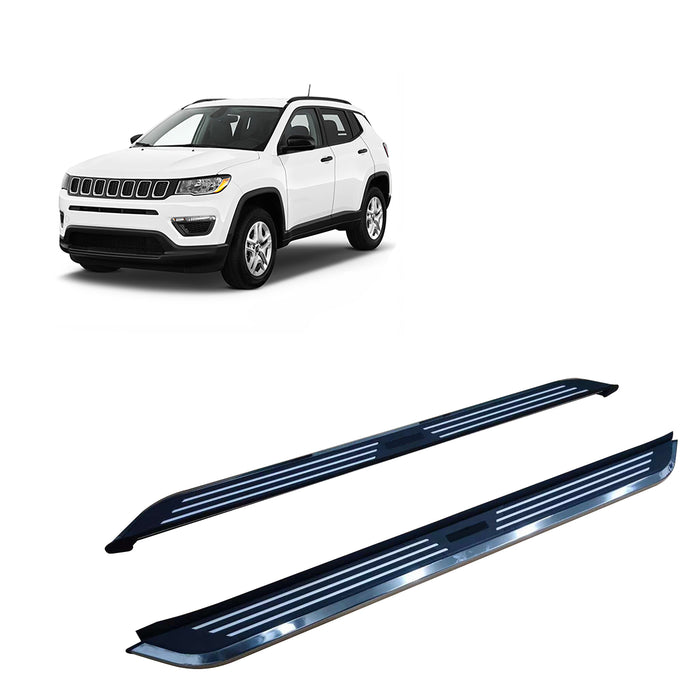 Black Horse Off Road PIJ170 Black & Silver Aluminum - Truck Part Superstore