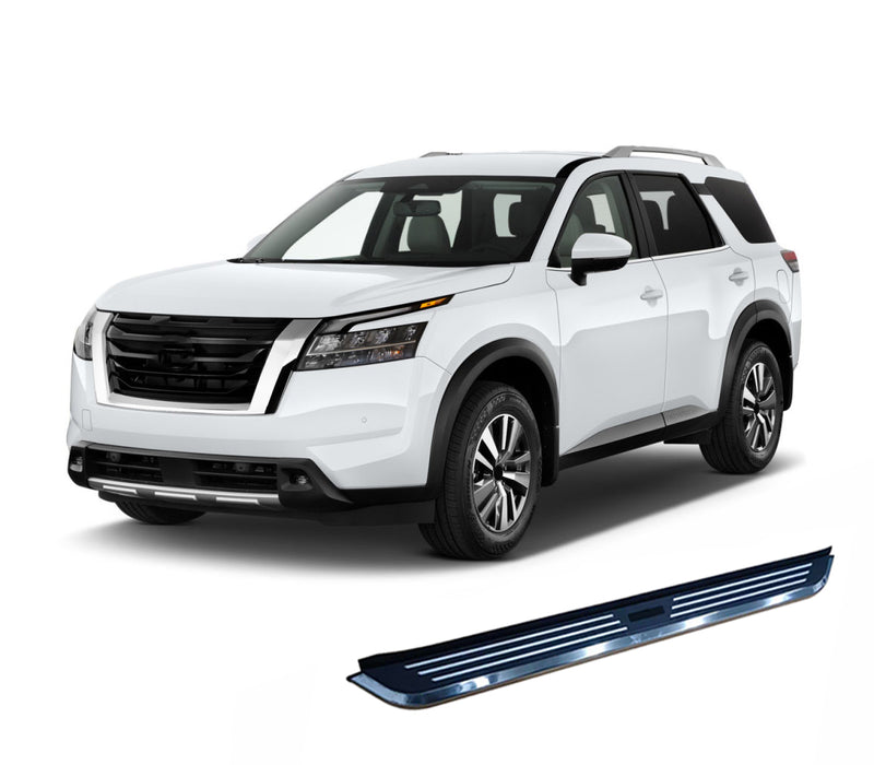 Black Horse Off Road PINI373 Black & Silver Aluminum - Truck Part Superstore