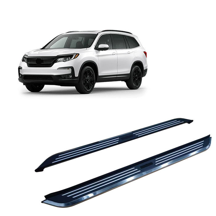Black Horse Off Road PIPI70 Black & Silver Aluminum - Truck Part Superstore