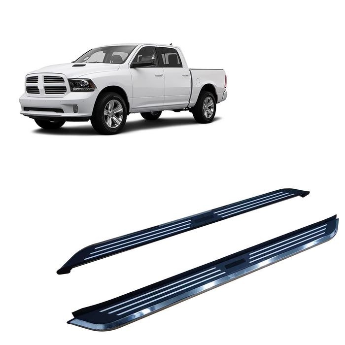 Black Horse Off Road PIR185 Black & Silver Aluminum - Truck Part Superstore