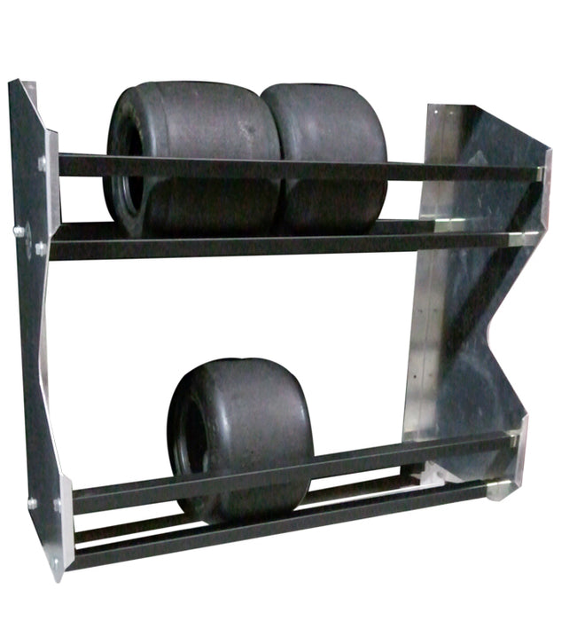 PIT-PAL PRODUCTS 388 2-Tier Karting Tire Rack