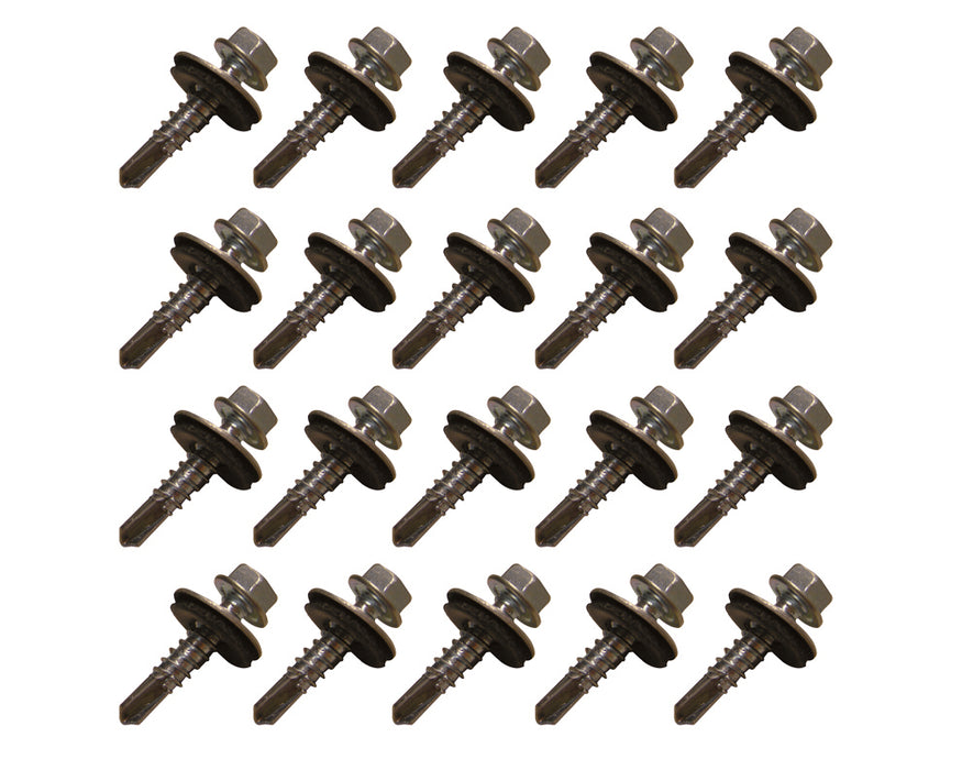 PIT-PAL PRODUCTS SCR 1in Hex Head Self Tapping Screws