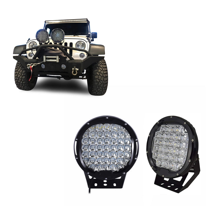 Black Horse Off Road PL2269 Clear Die-cast Aluminum Flood - Truck Part Superstore