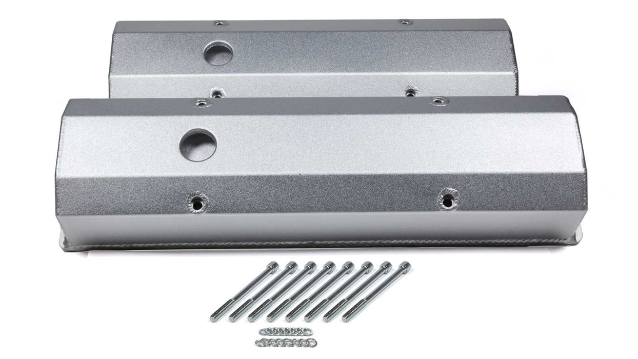 PRW INDUSTRIES, INC. 4035000 Billet Rail Fab. V/C's - SBC Tall Silver