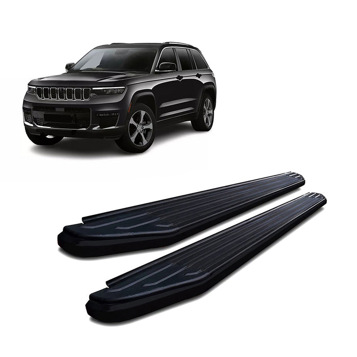 Black Horse Off Road PR-J572BK Peerless Running Boards - Truck Part Superstore