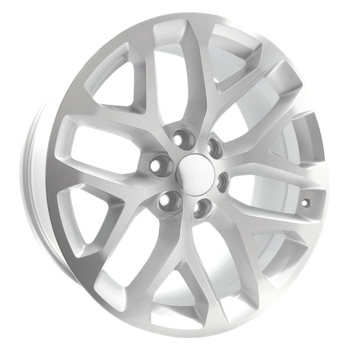 Performance Replicas 177SM-2615824 PR177 26X10 6X5.5 SLV MACH 24MM - Truck Part Superstore