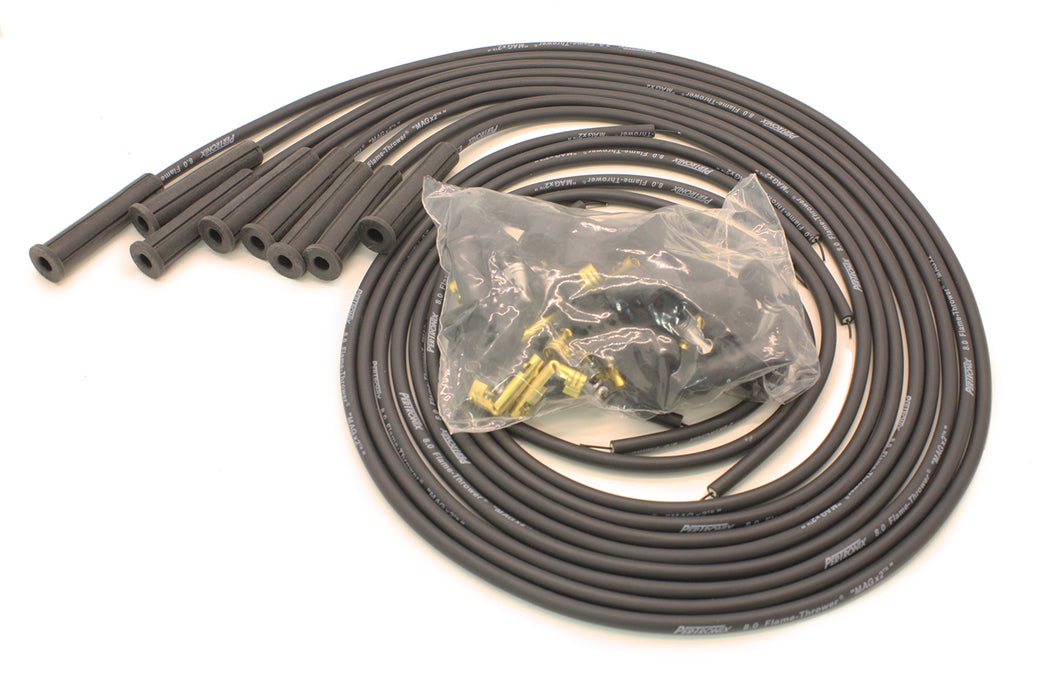 PERTRONIX IGNITION 808280 8MM Universal Wire Set - Black