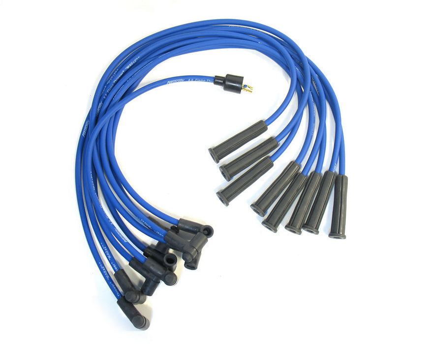 PERTRONIX IGNITION 808321 Wires 8mm Ford 289-302W Male Cap (Blue)