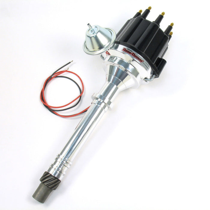 PERTRONIX IGNITION D100710 SBC/BBC Billet Dist. w/ Black Cap & Male Tower