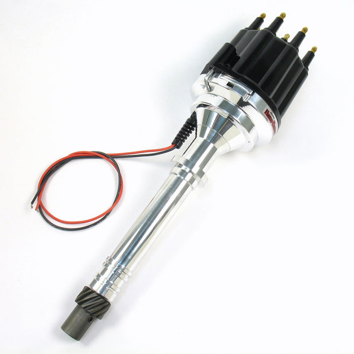 PERTRONIX IGNITION D100810 SBC/BBC Billet Dist. w/ Black Cap & Male Tower