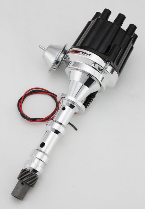 PERTRONIX IGNITION D101700 Chevy 348/409 Billet Dist. w/Black Cap