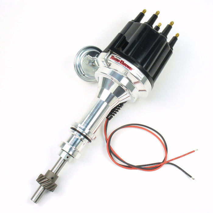 PERTRONIX IGNITION D130710 SBF Billet Distributor w/Blk Cap