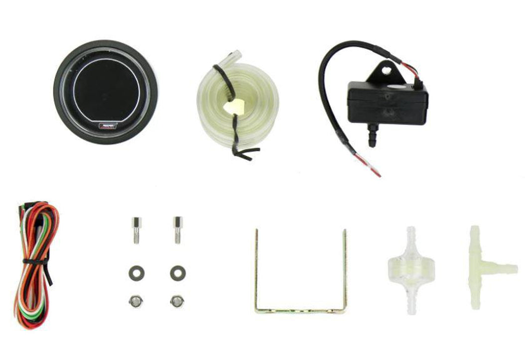 PROSPORT GAUGES 216EVOWGBO.PSI Gauge EVO Boost w/Sender White / Green