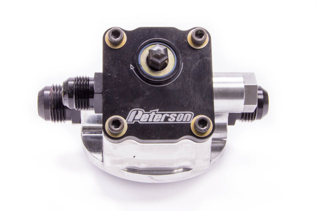 PETERSON FLUID 09-1501 Engine Primer Oil Filter Mount 10an Chevy L to R