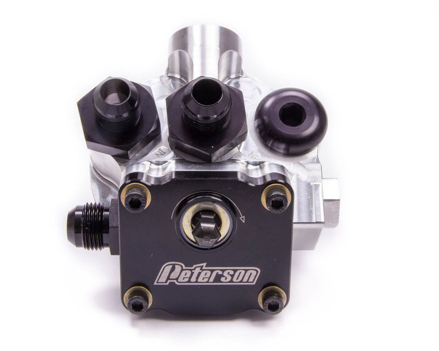 PETERSON FLUID 09-1561 Engine Primer Oil Filter Mount 12an