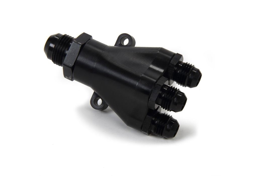 PETERSON FLUID 10-1041 Billet 4-Way Manifold 8x6x6x6
