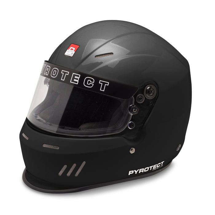 PYROTECT HB611520 Helmet Ultra X-Lrg Gloss Black Duckbill SA2020