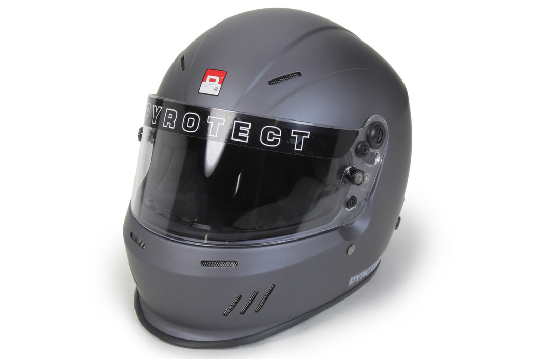 PYROTECT HG613520 Helmet Ultra X-Lrg Flat Grey Duckbill SA2020