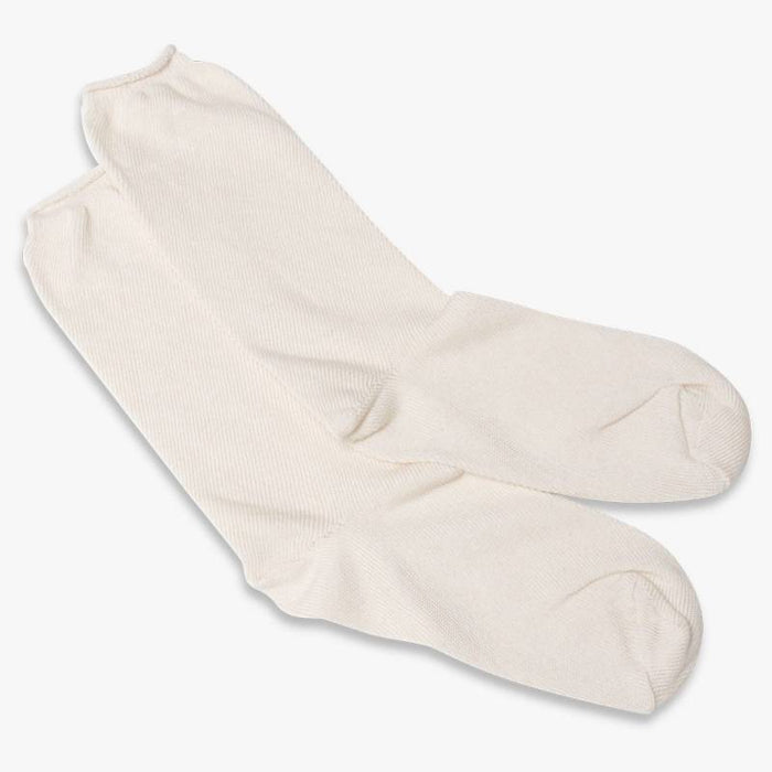 PYROTECT IS100220 Socks White Nomex Medium Sport SFI-1