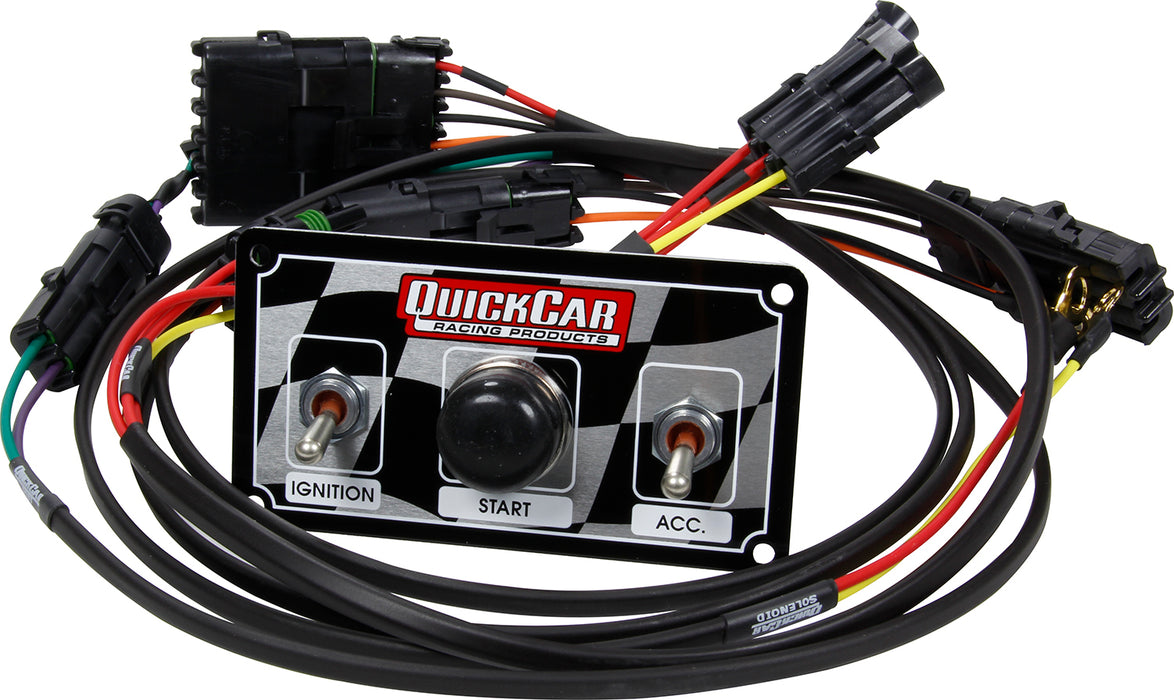 QUICKCAR RACING PRODUCTS 50-2030 Ignition Harness/Panel Modified