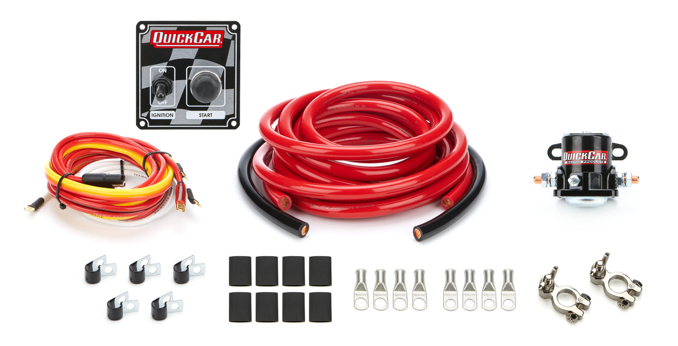 QUICKCAR RACING PRODUCTS 50-234 Wiring Kit 2 Gauge with 50-102 Switch Panel