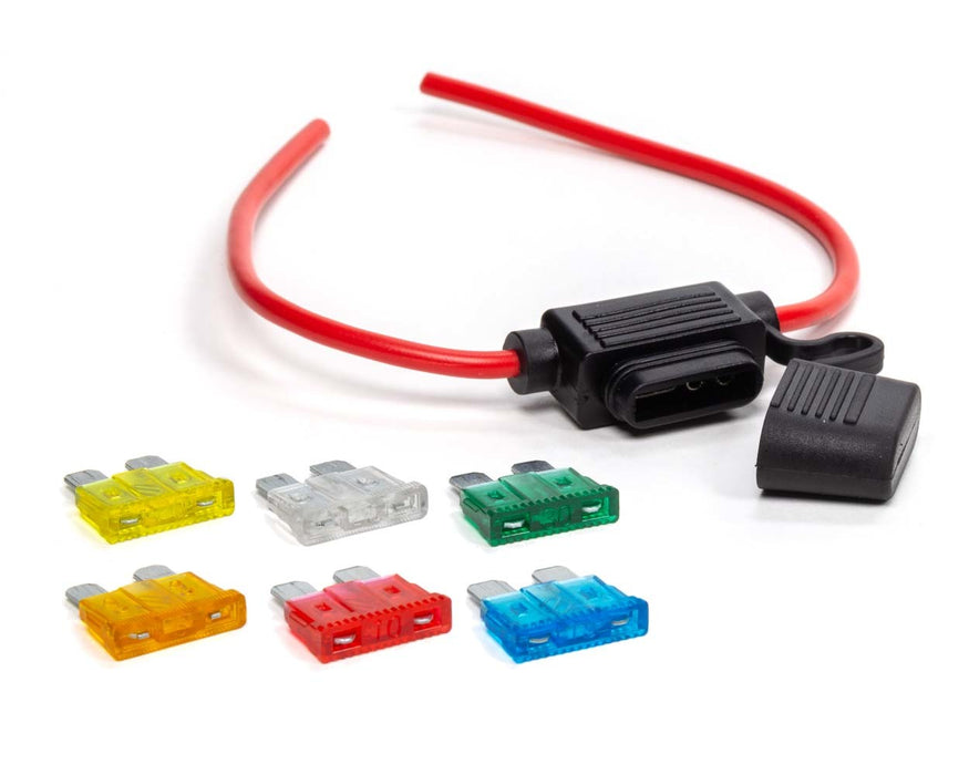 QUICKCAR RACING PRODUCTS 50-955 In-Line ATC Fuse Holder 12 Gauge