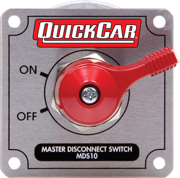 QUICKCAR RACING PRODUCTS 55-023 Master Disconnect High Amp 4 Post Silver Plate