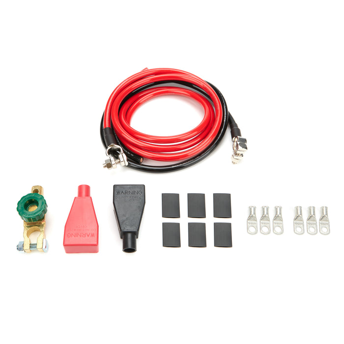 QUICKCAR RACING PRODUCTS 57-001 Battery Cable Kit 4 Ga. 6ft Red & 3ft Black