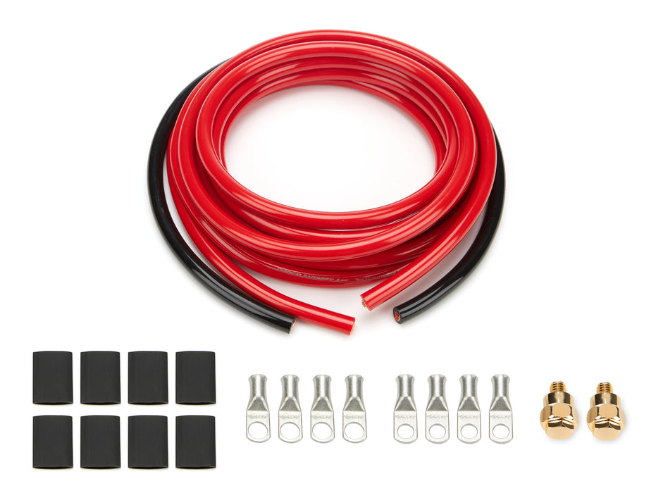 QUICKCAR RACING PRODUCTS 57-008 Battery Cable Kit 4 Gaug e Side Mt