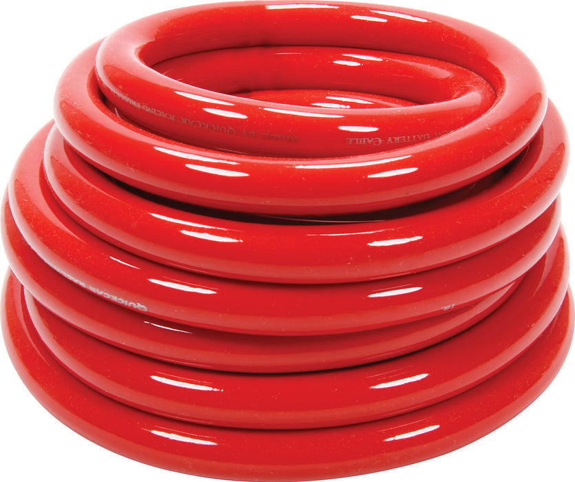 QUICKCAR RACING PRODUCTS 57-1521 Power Cable 2 Gauge Red 15Ft