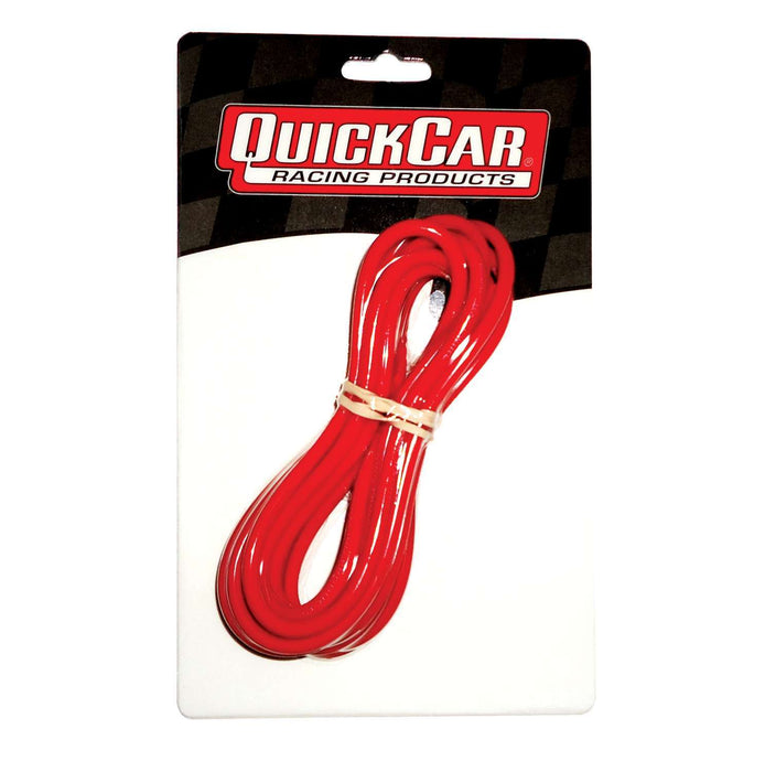 QUICKCAR RACING PRODUCTS 57-2011 Wire 14 Gauge Red 10ft