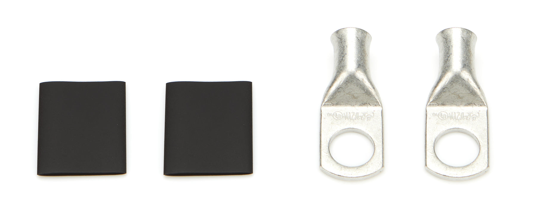 QUICKCAR RACING PRODUCTS 57-560 Power Ring 2 AWG 1/2in Hole Pair w/Heat Shrink