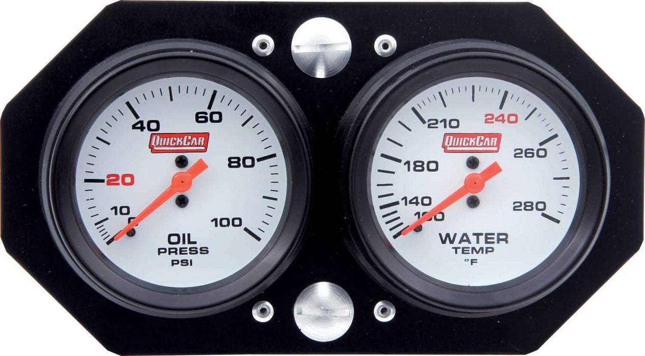 QUICKCAR RACING PRODUCTS 61-6006 Gauge Panel Pro Sprint Vertical Mnt