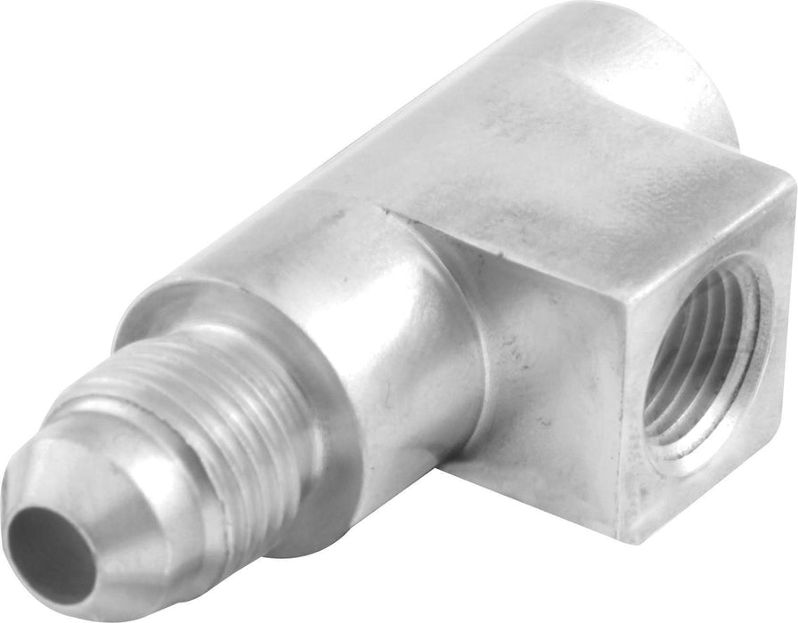 QUICKCAR RACING PRODUCTS 61-722 Aluminum Tee 1/8 NPT x 1/8 NPT x -4