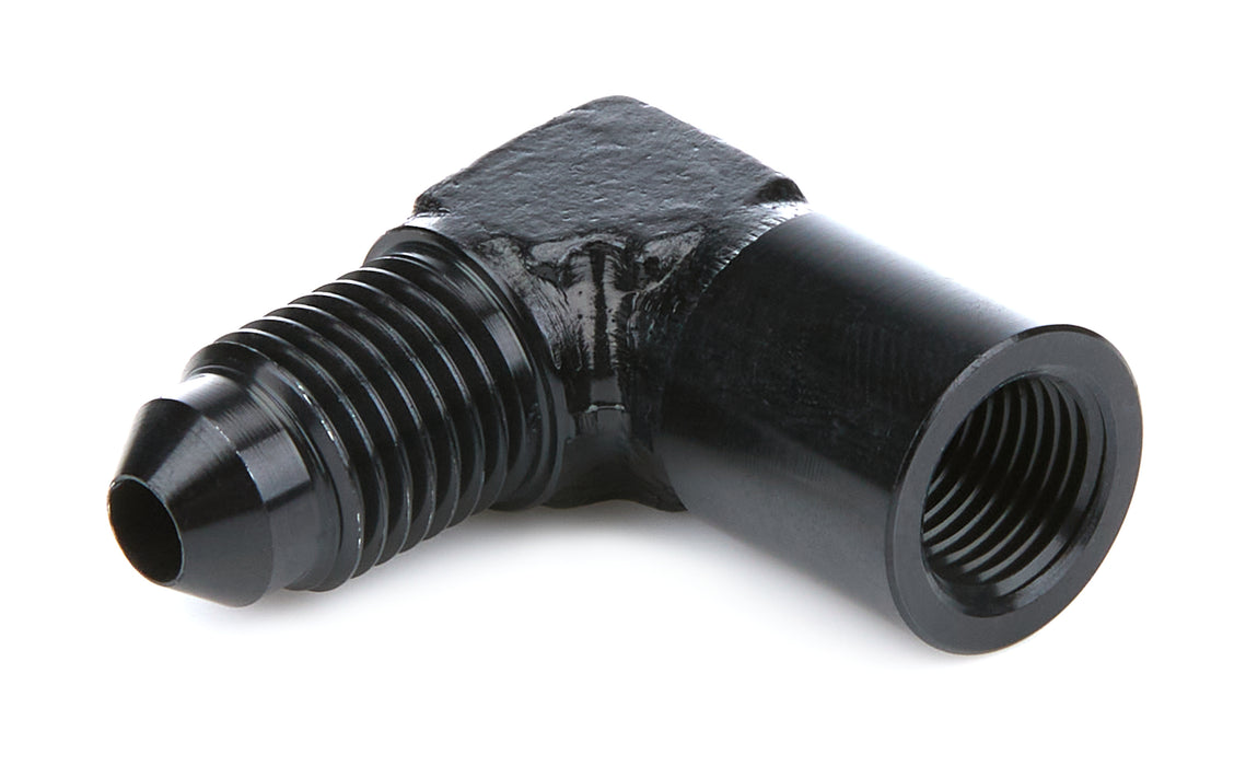 QUICKCAR RACING PRODUCTS 61-723 Aluminum 90 Female 1/8in NPT to -4an Male