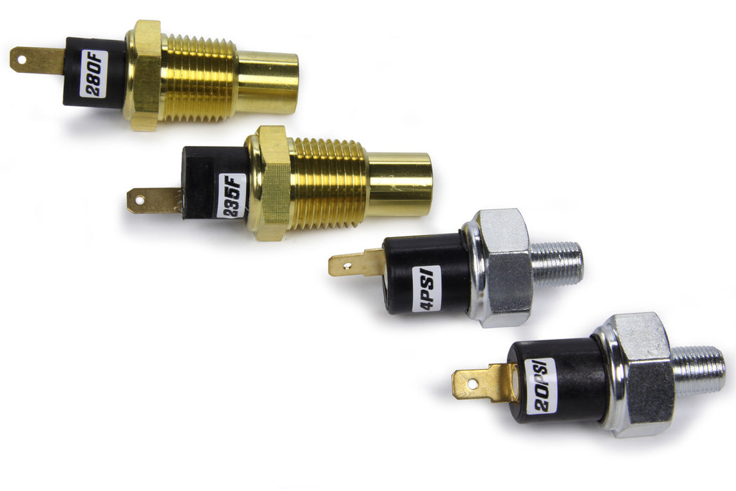 QUICKCAR RACING PRODUCTS 61-752 warning light switch kit (4) OP / WT / OT / FP