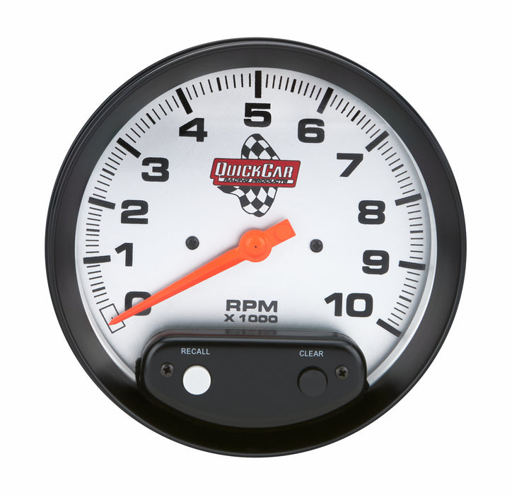 QUICKCAR RACING PRODUCTS 611-6001 5in Tach w/Memory 10k