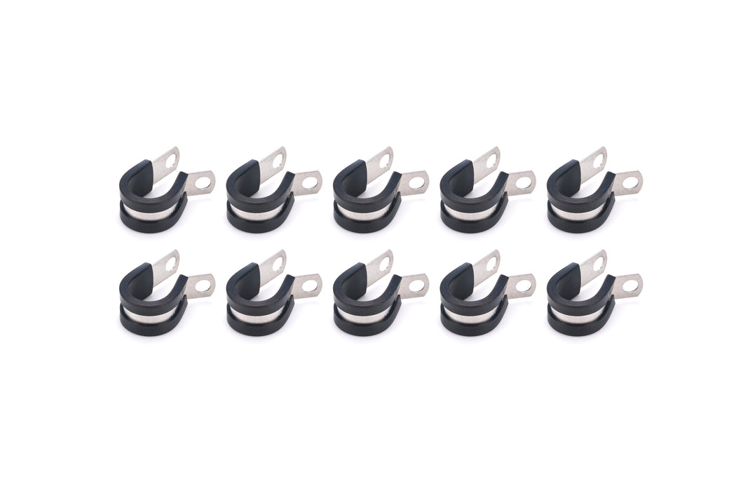 QUICKCAR RACING PRODUCTS 66-836 Adel Line Clamps Alum 5/8in 10pk
